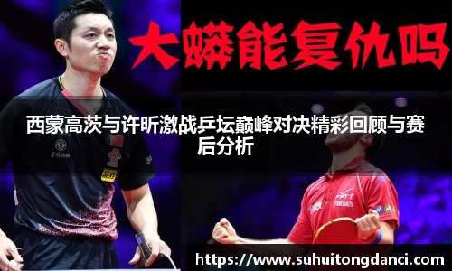 西蒙高茨与许昕激战乒坛巅峰对决精彩回顾与赛后分析