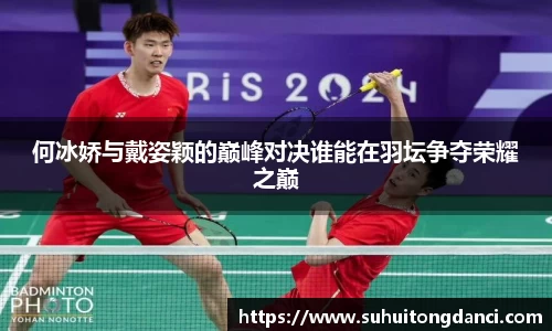 何冰娇与戴姿颖的巅峰对决谁能在羽坛争夺荣耀之巅